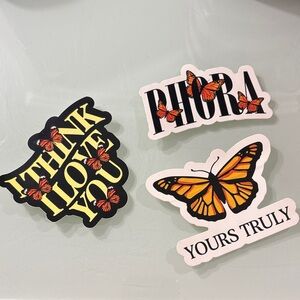 Phora Yours Truly Stickers